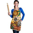 Darts Australia NAIDOC Week 2026 Personalised Apron 50 Years Deadly Eucalyptus Indigenous Art