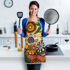 Darts Australia NAIDOC Week 2026 Personalised Apron 50 Years Deadly Eucalyptus Indigenous Art