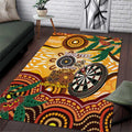 Darts Australia NAIDOC Week 2026 Personalised Area Rug 50 Years Deadly Eucalyptus Indigenous Art