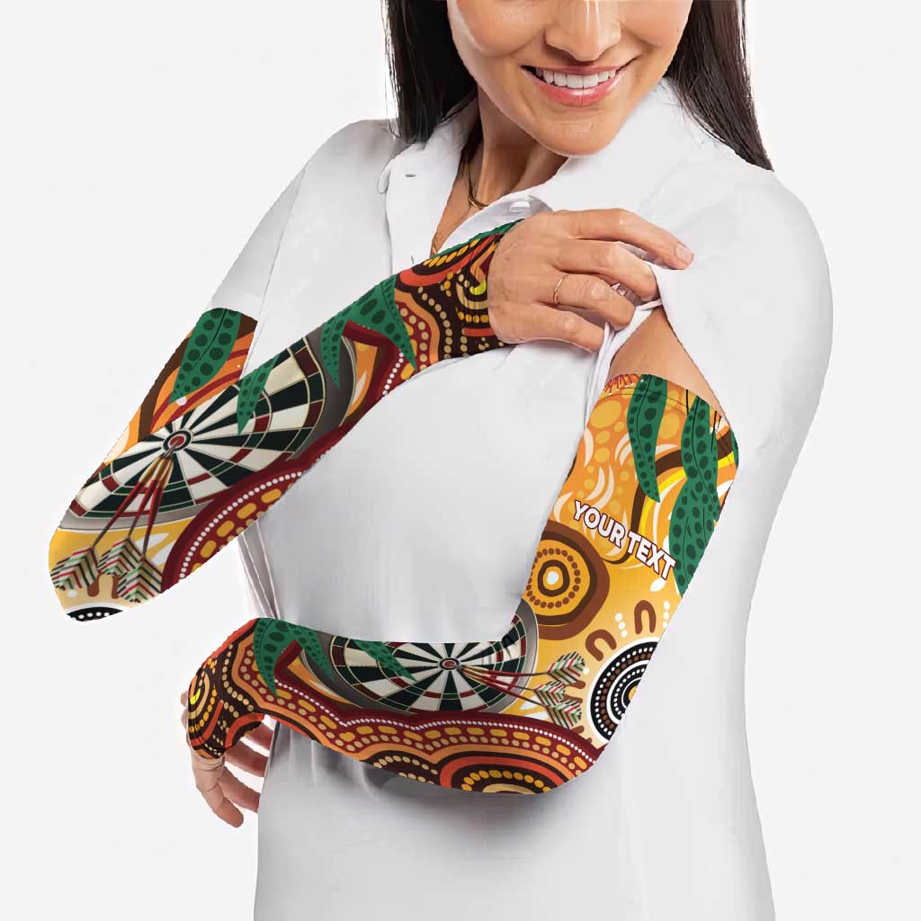 Darts Australia NAIDOC Week 2026 Personalised Arm Sleeves 50 Years Deadly Eucalyptus Indigenous Art