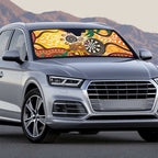 Darts Australia NAIDOC Week 2026 Personalised Auto Sun Shade 50 Years Deadly Eucalyptus Indigenous Art