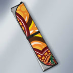 Darts Australia NAIDOC Week 2026 Personalised Auto Sun Shade 50 Years Deadly Eucalyptus Indigenous Art