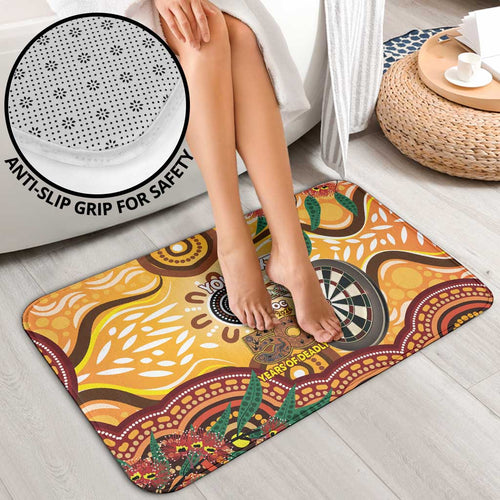 Darts Australia NAIDOC Week 2026 Personalised Bathroom Set 50 Years Deadly Eucalyptus Indigenous Art