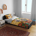 Darts Australia NAIDOC Week 2026 Personalised Bedding Set 50 Years Deadly Eucalyptus Indigenous Art