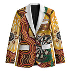 Darts Australia NAIDOC Week 2026 Personalised Blazer 50 Years Deadly Eucalyptus Indigenous Art