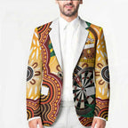 Darts Australia NAIDOC Week 2026 Personalised Blazer 50 Years Deadly Eucalyptus Indigenous Art