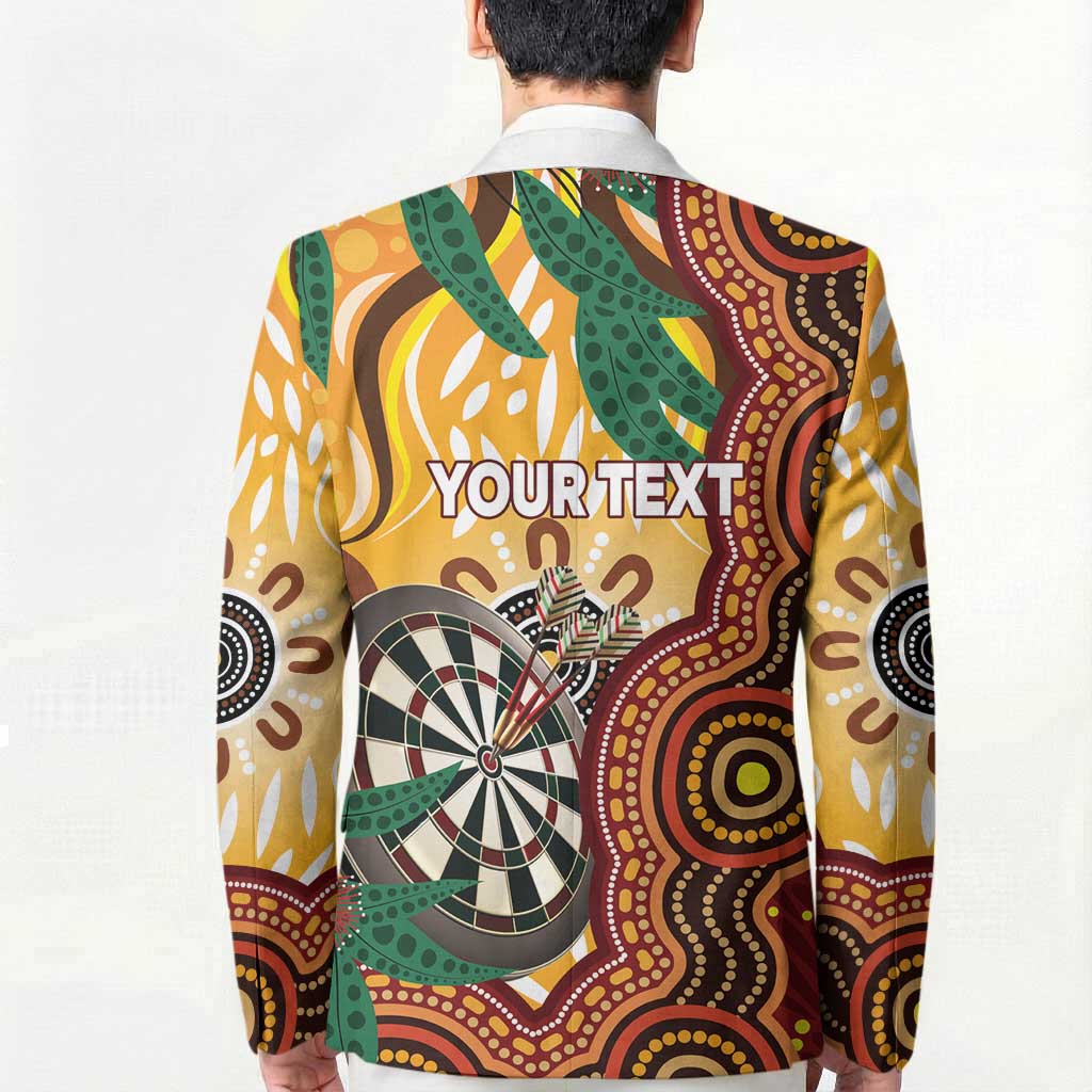 Darts Australia NAIDOC Week 2026 Personalised Blazer 50 Years Deadly Eucalyptus Indigenous Art