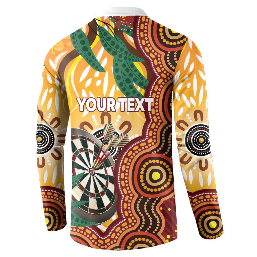 Darts Australia NAIDOC Week 2026 Personalised Button Sweatshirt 50 Years Deadly Eucalyptus Indigenous Art