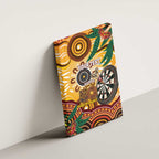 Darts Australia NAIDOC Week 2026 Personalised Canvas Wall Art 50 Years Deadly Eucalyptus Indigenous Art