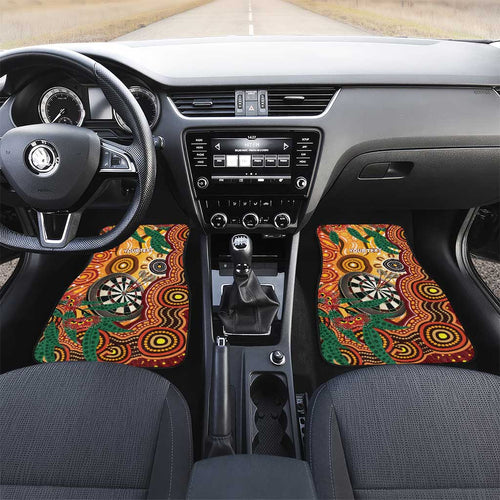 Darts Australia NAIDOC Week 2026 Personalised Car Mats 50 Years Deadly Eucalyptus Indigenous Art