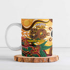 Darts Australia NAIDOC Week 2026 Personalised Ceramic Mug 50 Years Deadly Eucalyptus Indigenous Art