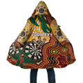 Darts Australia NAIDOC Week 2026 Personalised Cloak 50 Years Deadly Eucalyptus Indigenous Art