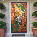 Darts Australia NAIDOC Week 2026 Personalised Door Cover 50 Years Deadly Eucalyptus Indigenous Art