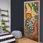 Darts Australia NAIDOC Week 2026 Personalised Door Cover 50 Years Deadly Eucalyptus Indigenous Art