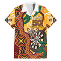 Darts Australia NAIDOC Week 2026 Personalised Family Matching Puletasi and Hawaiian Shirt 50 Years Deadly Eucalyptus Indigenous Art