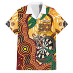 Darts Australia NAIDOC Week 2026 Personalised Family Matching Puletasi and Hawaiian Shirt 50 Years Deadly Eucalyptus Indigenous Art