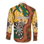 Darts Australia NAIDOC Week 2026 Personalised Family Matching Short Sleeve Bodycon Dress and Hawaiian Shirt 50 Years Deadly Eucalyptus Indigenous Art