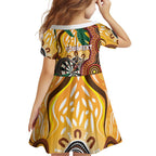 Darts Australia NAIDOC Week 2026 Personalised Family Matching Summer Maxi Dress and Hawaiian Shirt 50 Years Deadly Eucalyptus Indigenous Art