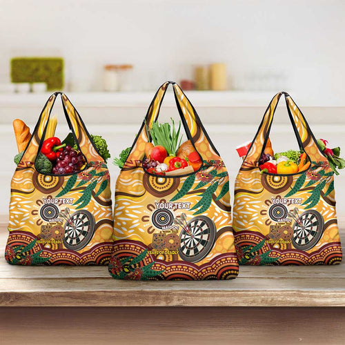Darts Australia NAIDOC Week 2026 Personalised Grocery Bag 50 Years Deadly Eucalyptus Indigenous Art