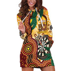 Darts Australia NAIDOC Week 2026 Personalised Hoodie Dress 50 Years Deadly Eucalyptus Indigenous Art