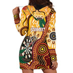 Darts Australia NAIDOC Week 2026 Personalised Hoodie Dress 50 Years Deadly Eucalyptus Indigenous Art
