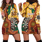 Darts Australia NAIDOC Week 2026 Personalised Hoodie Dress 50 Years Deadly Eucalyptus Indigenous Art