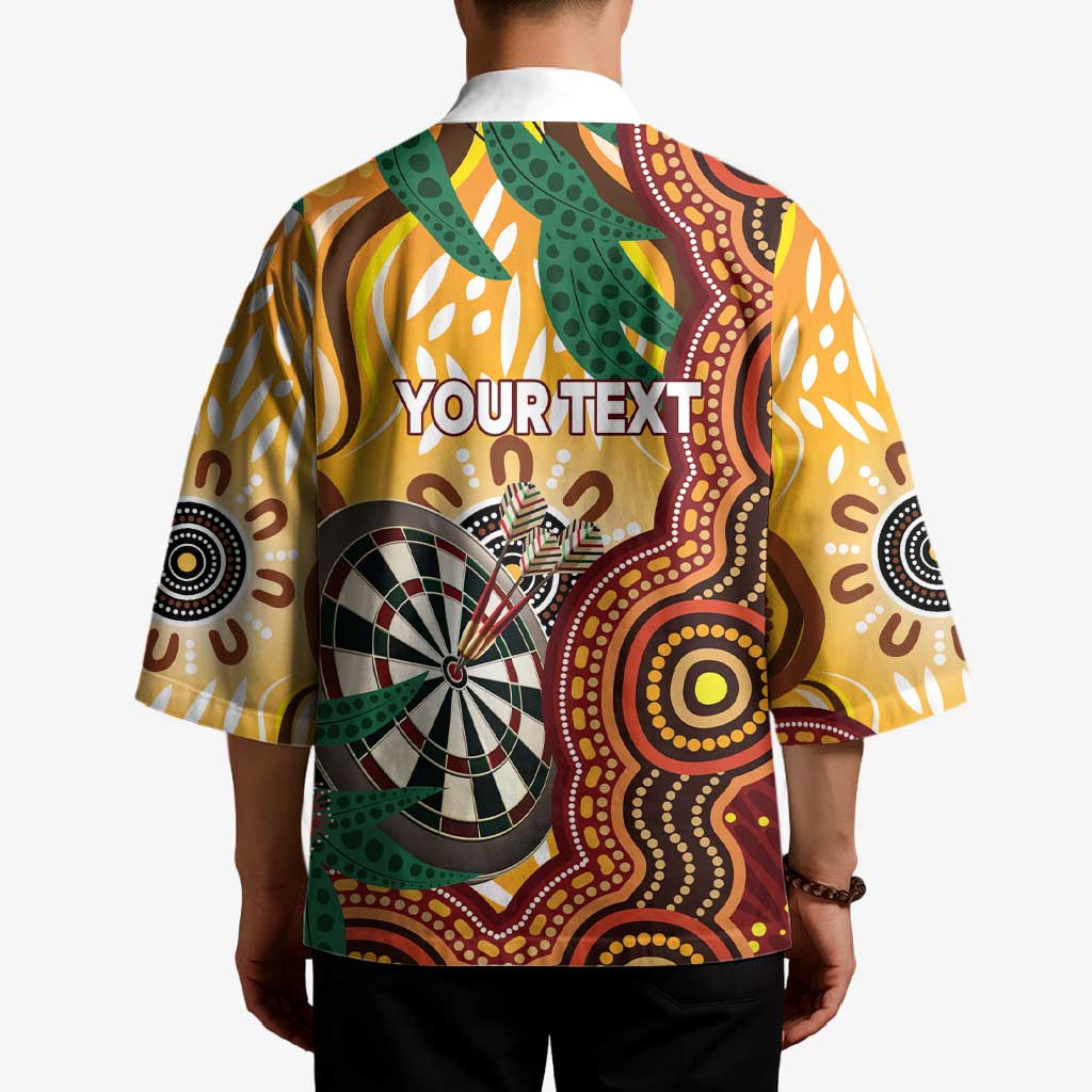 Darts Australia NAIDOC Week 2026 Personalised Kimono 50 Years Deadly Eucalyptus Indigenous Art