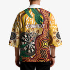 Darts Australia NAIDOC Week 2026 Personalised Kimono 50 Years Deadly Eucalyptus Indigenous Art