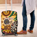 Darts Australia NAIDOC Week 2026 Personalised Luggage Cover 50 Years Deadly Eucalyptus Indigenous Art