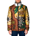 Darts Australia NAIDOC Week 2026 Personalised Padded Jacket 50 Years Deadly Eucalyptus Indigenous Art