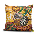 Darts Australia NAIDOC Week 2026 Personalised Pillow Cover 50 Years Deadly Eucalyptus Indigenous Art