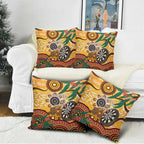 Darts Australia NAIDOC Week 2026 Personalised Pillow Cover 50 Years Deadly Eucalyptus Indigenous Art