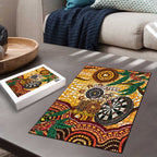Darts Australia NAIDOC Week 2026 Personalised Puzzle 50 Years Deadly Eucalyptus Indigenous Art