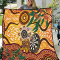 Darts Australia NAIDOC Week 2026 Personalised Quilt 50 Years Deadly Eucalyptus Indigenous Art