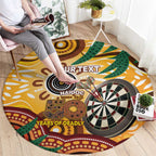 Darts Australia NAIDOC Week 2026 Personalised Round Carpet 50 Years Deadly Eucalyptus Indigenous Art