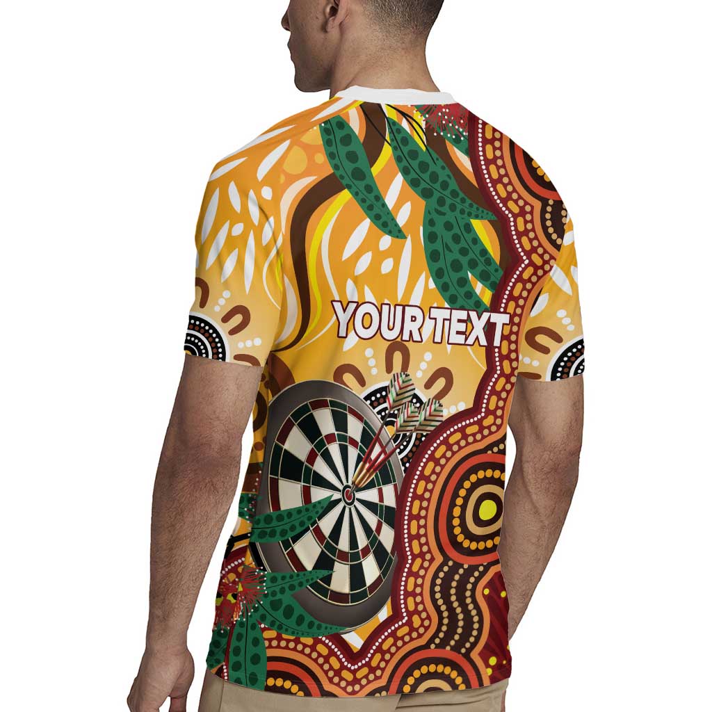 Darts Australia NAIDOC Week 2026 Personalised Rugby Jersey 50 Years Deadly Eucalyptus Indigenous Art