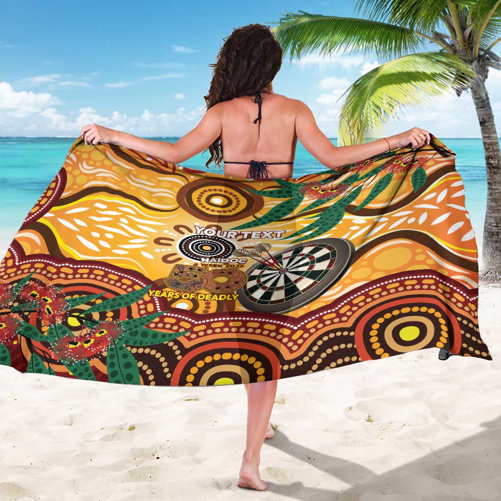 Darts Australia NAIDOC Week 2026 Personalised Sarong 50 Years Deadly Eucalyptus Indigenous Art