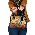 Darts Australia NAIDOC Week 2026 Personalised Shoulder Handbag 50 Years Deadly Eucalyptus Indigenous Art