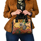 Darts Australia NAIDOC Week 2026 Personalised Shoulder Handbag 50 Years Deadly Eucalyptus Indigenous Art
