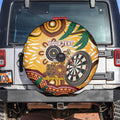 Darts Australia NAIDOC Week 2026 Personalised Spare Tire Cover 50 Years Deadly Eucalyptus Indigenous Art