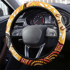 Darts Australia NAIDOC Week 2026 Steering Wheel Cover 50 Years Deadly Eucalyptus Indigenous Art