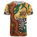 Darts Australia NAIDOC Week 2026 Personalised T Shirt 50 Years Deadly Eucalyptus Indigenous Art