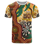 Darts Australia NAIDOC Week 2026 Personalised T Shirt 50 Years Deadly Eucalyptus Indigenous Art