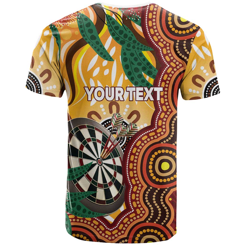 Darts Australia NAIDOC Week 2026 Personalised T Shirt 50 Years Deadly Eucalyptus Indigenous Art