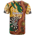 Darts Australia NAIDOC Week 2026 Personalised T Shirt 50 Years Deadly Eucalyptus Indigenous Art