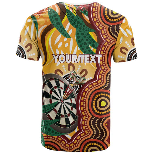 Darts Australia NAIDOC Week 2026 Personalised T Shirt 50 Years Deadly Eucalyptus Indigenous Art