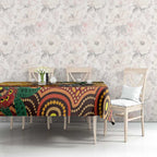 Darts Australia NAIDOC Week 2026 Personalised Tablecloth 50 Years Deadly Eucalyptus Indigenous Art