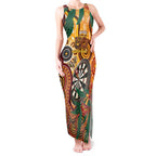 Darts Australia NAIDOC Week 2026 Personalised Tank Maxi Dress 50 Years Deadly Eucalyptus Indigenous Art