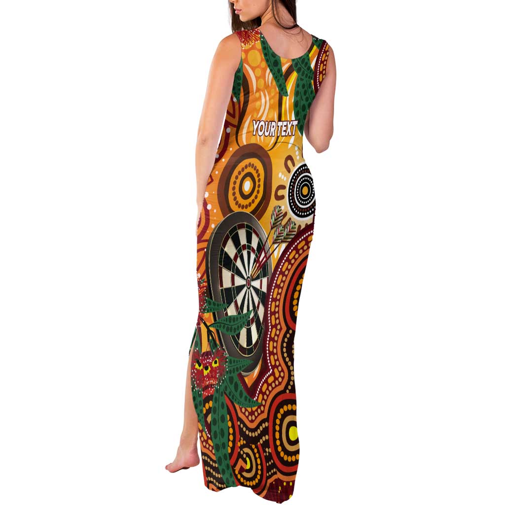 Darts Australia NAIDOC Week 2026 Personalised Tank Maxi Dress 50 Years Deadly Eucalyptus Indigenous Art