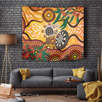 Darts Australia NAIDOC Week 2026 Personalised Tapestry 50 Years Deadly Eucalyptus Indigenous Art